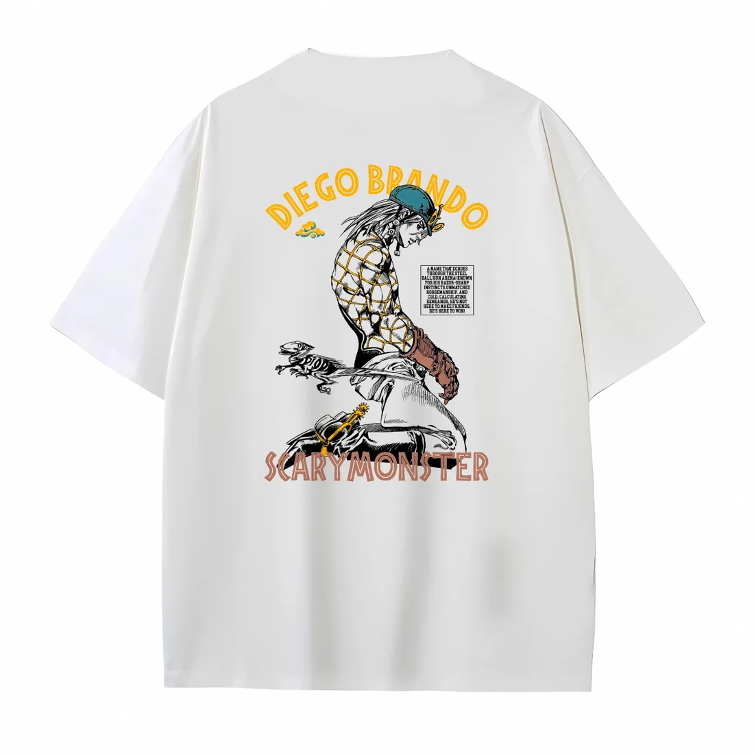 Футболка ДжоДжо Диего Steel ball run
