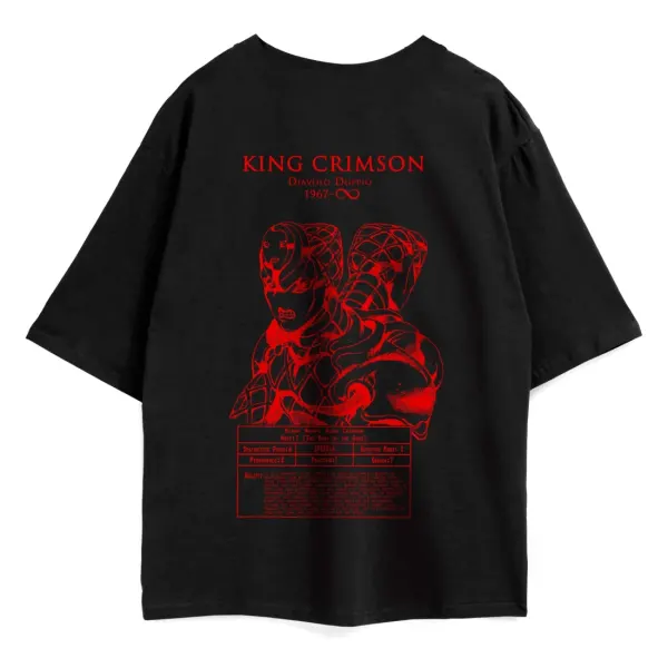 Футболка ДжоДжо King krimsom