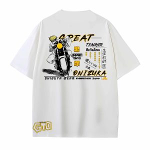 Аниме футболка gto Крутой Учитель Онидзука